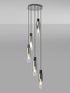 Brooks Slim Round Pendant 5 Light
