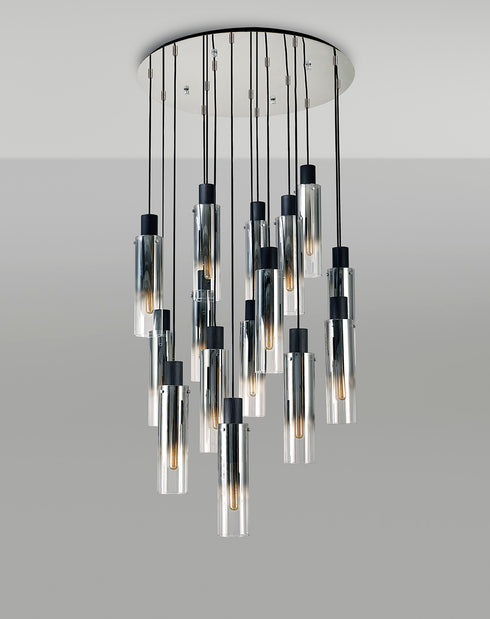 Brooks Slim Round Pendant 15 Light