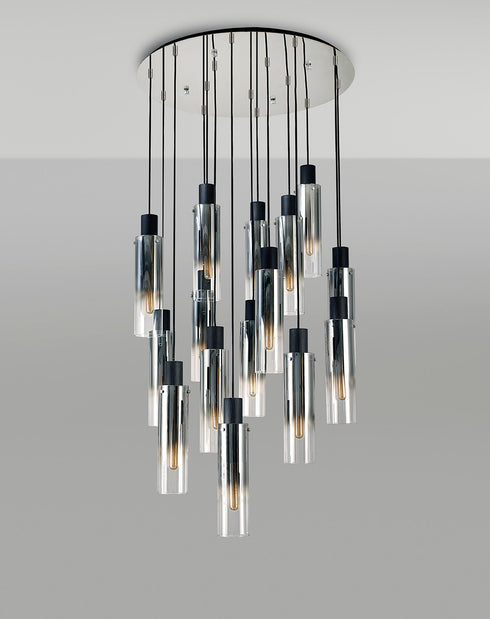 Brooks Slim Round Pendant 15 Light