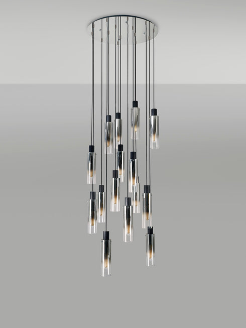 Brooks Slim Round Pendant 15 Light