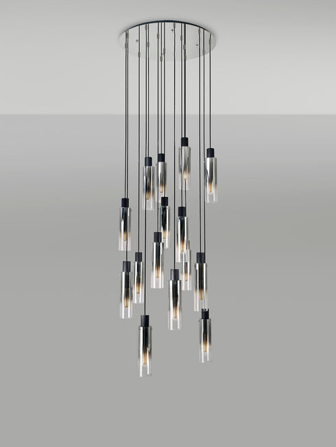 Brooks Slim Round Pendant 15 Light