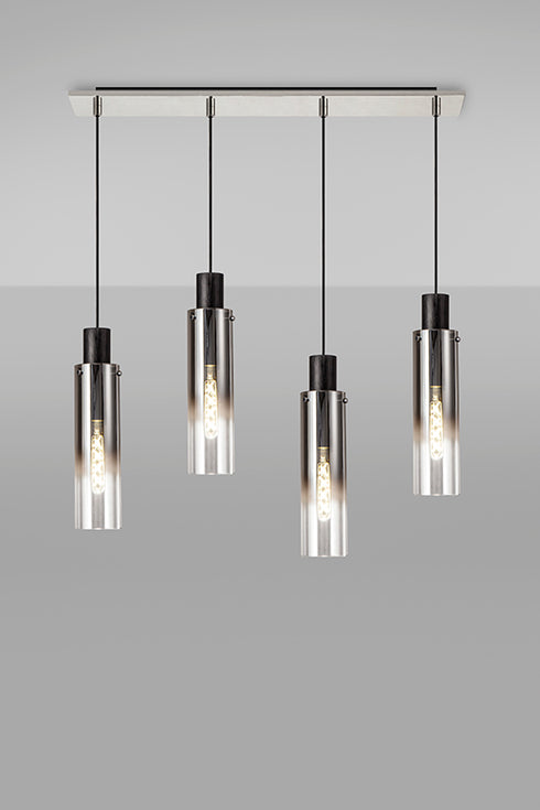 Brooks Slim Linear Pendant 4 Light
