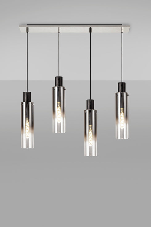 Brooks Slim Linear Pendant 4 Light