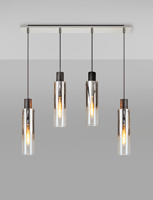 Brooks Slim Linear Pendant 4 Light