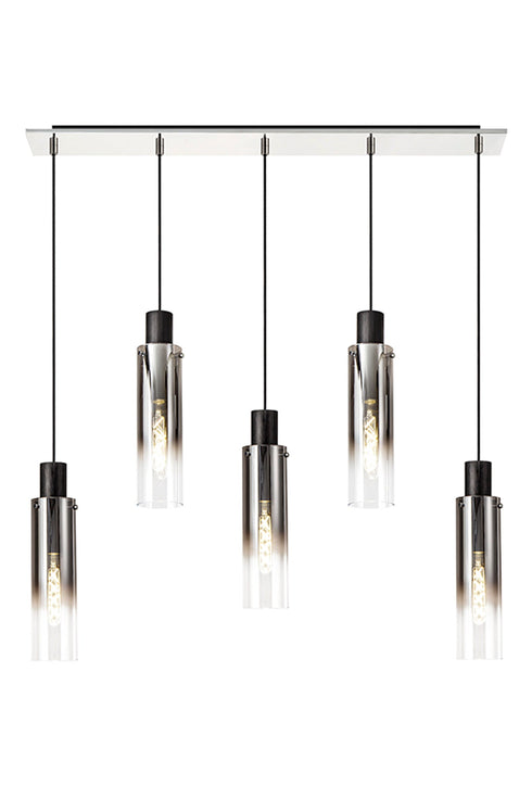 Brooks Slim Linear Pendant 5 Light