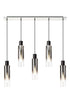 Brooks Slim Linear Pendant 5 Light