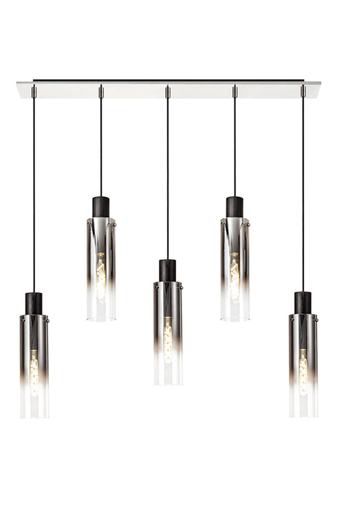 Brooks Slim Linear Pendant 5 Light