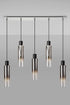 Brooks Slim Linear Pendant 5 Light