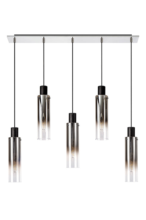Brooks Slim Linear Pendant 5 Light