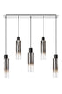 Brooks Slim Linear Pendant 5 Light