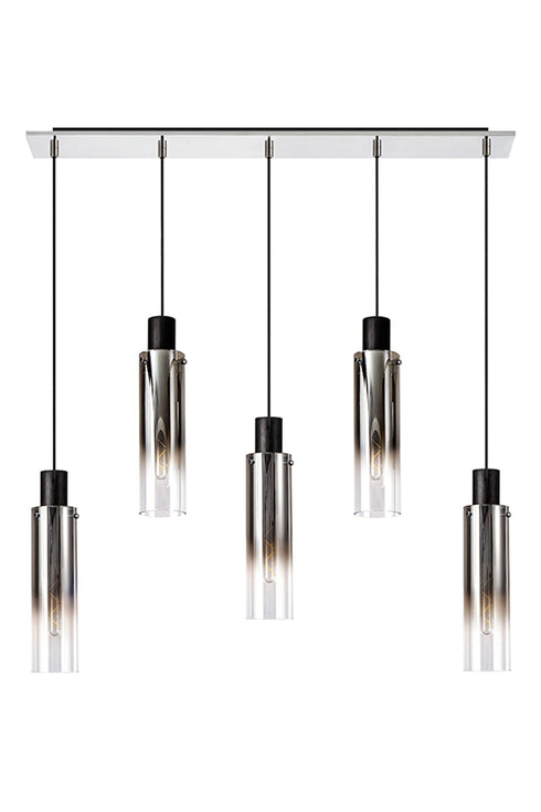 Brooks Slim Linear Pendant 5 Light