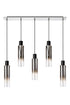 Brooks Slim Linear Pendant 5 Light