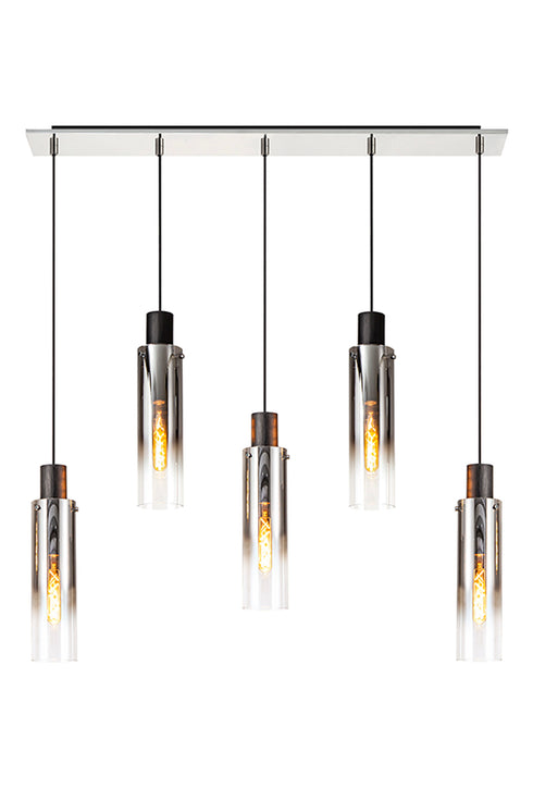 Brooks Slim Linear Pendant 5 Light