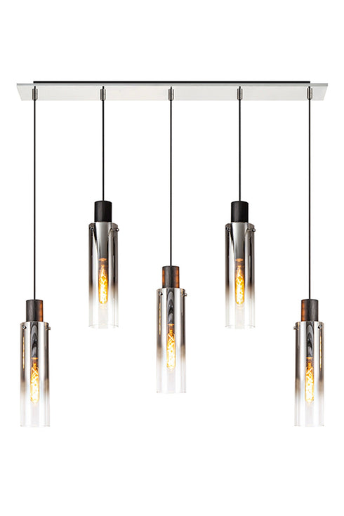 Brooks Slim Linear Pendant 5 Light