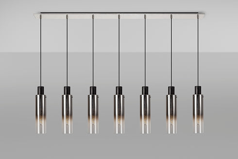 Brooks Slim Linear Pendant 7 Light