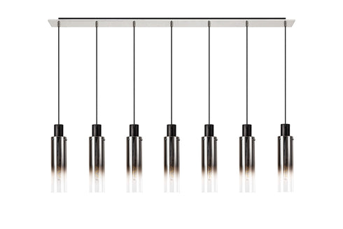 Brooks Slim Linear Pendant 7 Light