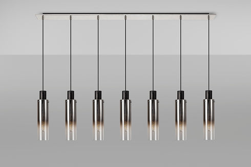 Brooks Slim Linear Pendant 7 Light