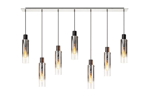 Brooks Slim Linear Pendant 7 Light