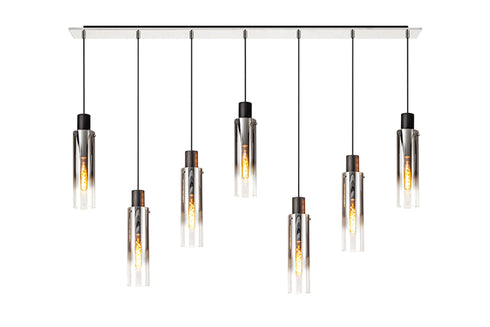 Brooks Slim Linear Pendant 7 Light