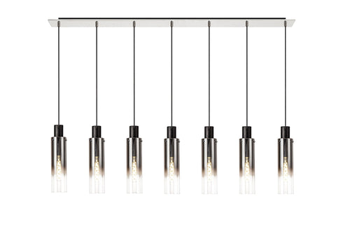 Brooks Slim Linear Pendant 7 Light