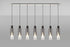 Brooks Slim Linear Pendant 7 Light