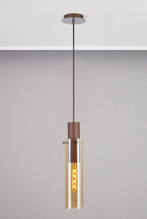 Brooks Slim Single Pendant 1 Light