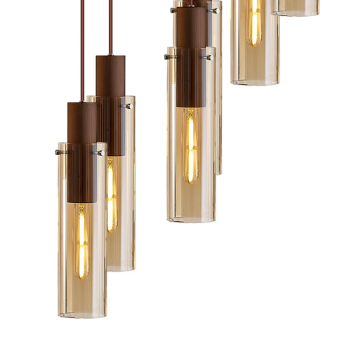 Brooks Slim Round Pendant 15 Light