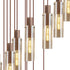 Brooks Slim Round Pendant 21 Light