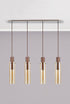 Brooks Slim Linear Pendant 4 Light