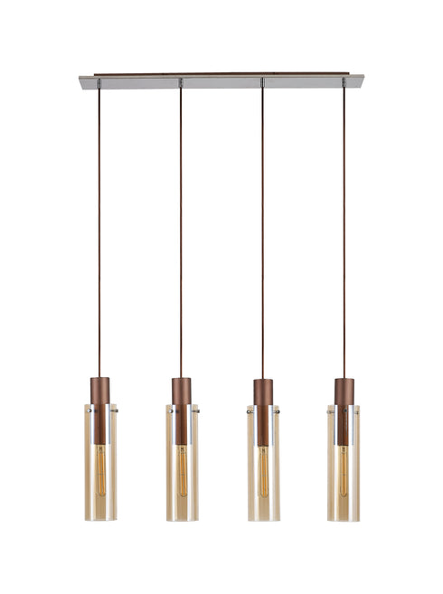 Brooks Slim Linear Pendant 4 Light