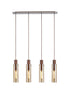 Brooks Slim Linear Pendant 4 Light