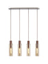 Brooks Slim Linear Pendant 4 Light