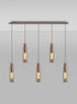 Brooks Slim Linear Pendant 5 Light