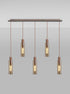 Brooks Slim Linear Pendant 5 Light