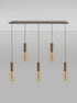 Brooks Slim Linear Pendant 5 Light