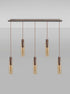 Brooks Slim Linear Pendant 5 Light