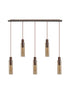 Brooks Slim Linear Pendant 5 Light