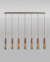 Brooks Slim Linear Pendant 7 Light