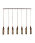 Brooks Slim Linear Pendant 7 Light