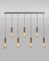 Brooks Slim Linear Pendant 7 Light