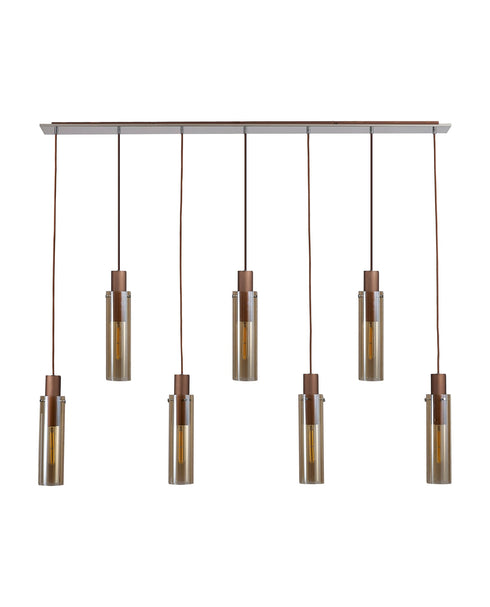 Brooks Slim Linear Pendant 7 Light