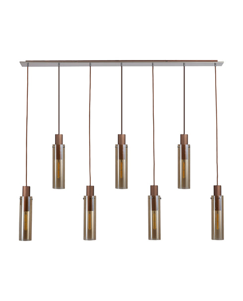 Brooks Slim Linear Pendant 7 Light
