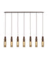 Brooks Slim Linear Pendant 7 Light
