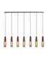 Brooks Slim Linear Pendant 7 Light
