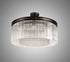 Burnaby Pendant/Semi Flush 8 Light Brown Oxide Medium