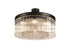 Burnaby Pendant/Semi Flush 8 Light Brown Oxide Medium