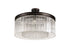 Burnaby Pendant/Semi Flush 8 Light Brown Oxide Medium