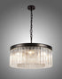 Burnaby Pendant/Semi Flush 8 Light Brown Oxide Medium