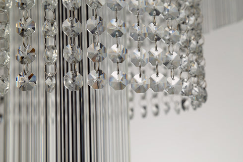 Burnaby Table Lamp 6 Light Brown Oxide