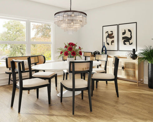 Burnaby 3 Tier Round Pendant 27 Light Brown Oxide Large